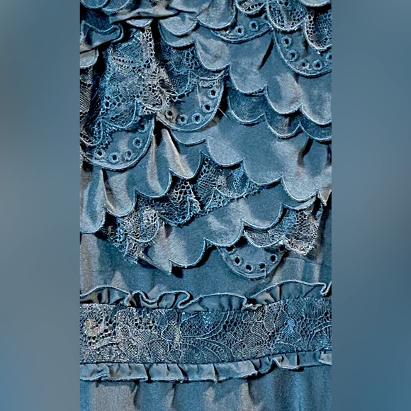 BCBGMAXAZRIA “Lyric” top in 100% black silk - size M - Picture 3 of 11